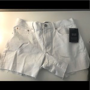 Denim white shorts - brand new!